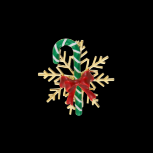 AVELIA Christmas Snowflake Brooch