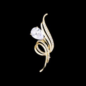 AVELIA Clear Crystal Brooch