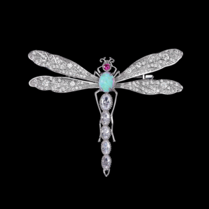 AVELIA Crystal Dragonfly Brooch