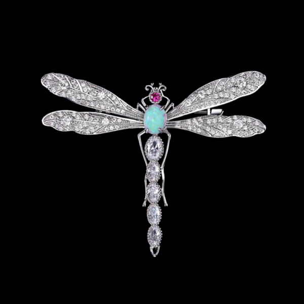 AVELIACrystalDragonflyBrooch AVELIA Crystal Dragonfly Brooch