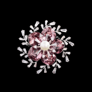 AVELIA Crystal Snowflake Brooch