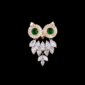 AVELIA Gold Owl Brooch