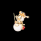 AVELIA_Enamel_Pearl_Snowman_Brooch1